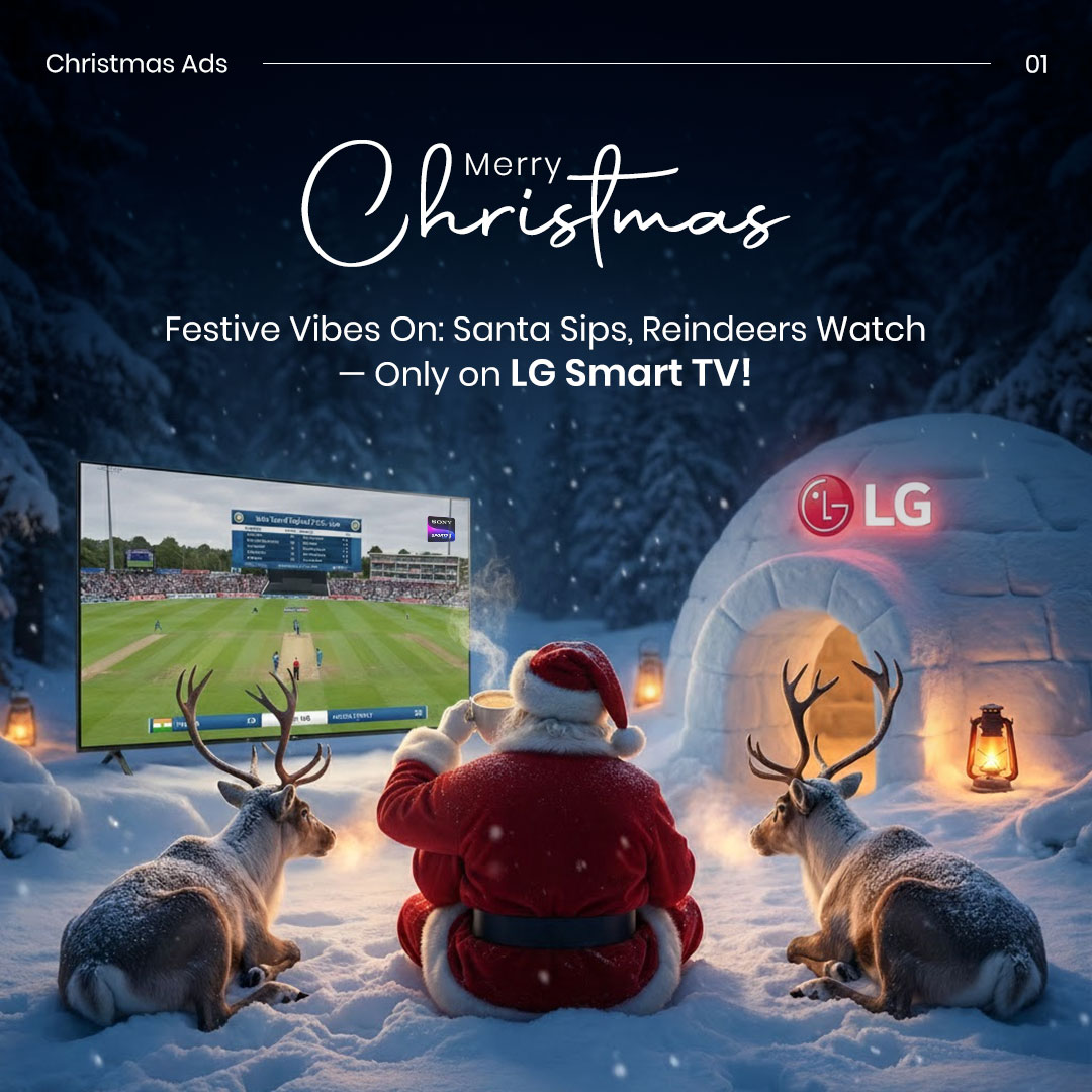 Christmas Smart TV Concept Ad