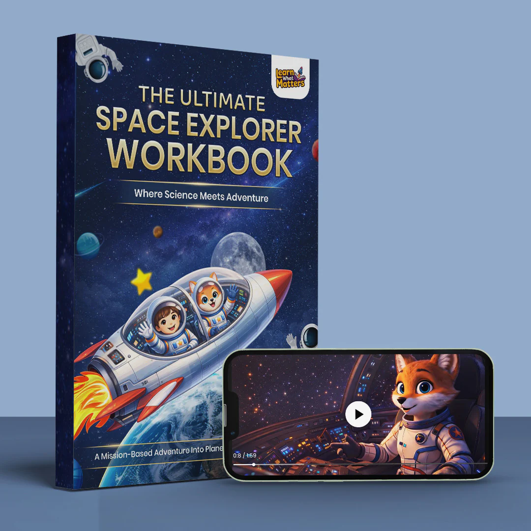 Space Explorer Workbook Cover